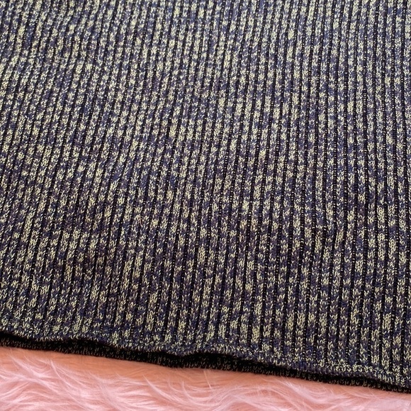 NWT Lululemon Cotton Cashmere Blend Mock Neck Sweater Heather Green sz 20 - Picture 9 of 13